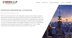 Desktop Screenshot of obrienllp.com